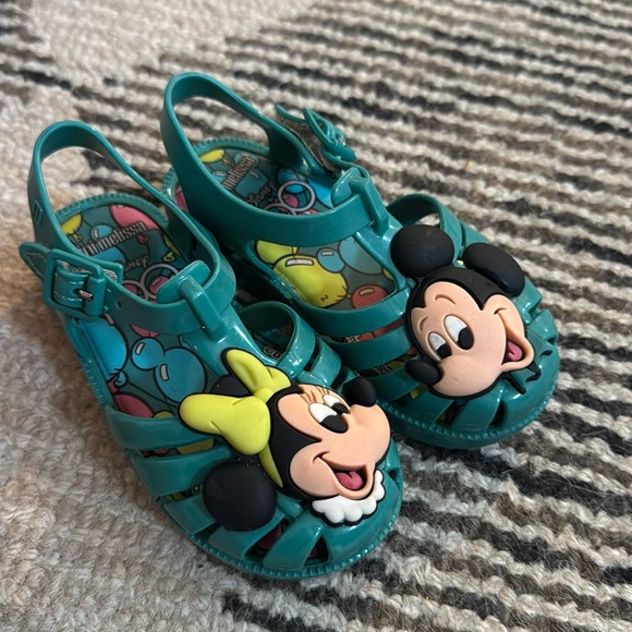Mini Melissa jelly sandals Disney Mickey infant 8 - Picture 1 of 5